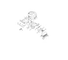 Craftsman 247273410 engine/muffler diagram