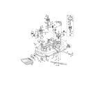 Craftsman 247273430 deck/spindle pulley diagram