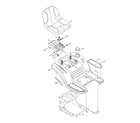 Craftsman 247273721 seat/fender diagram