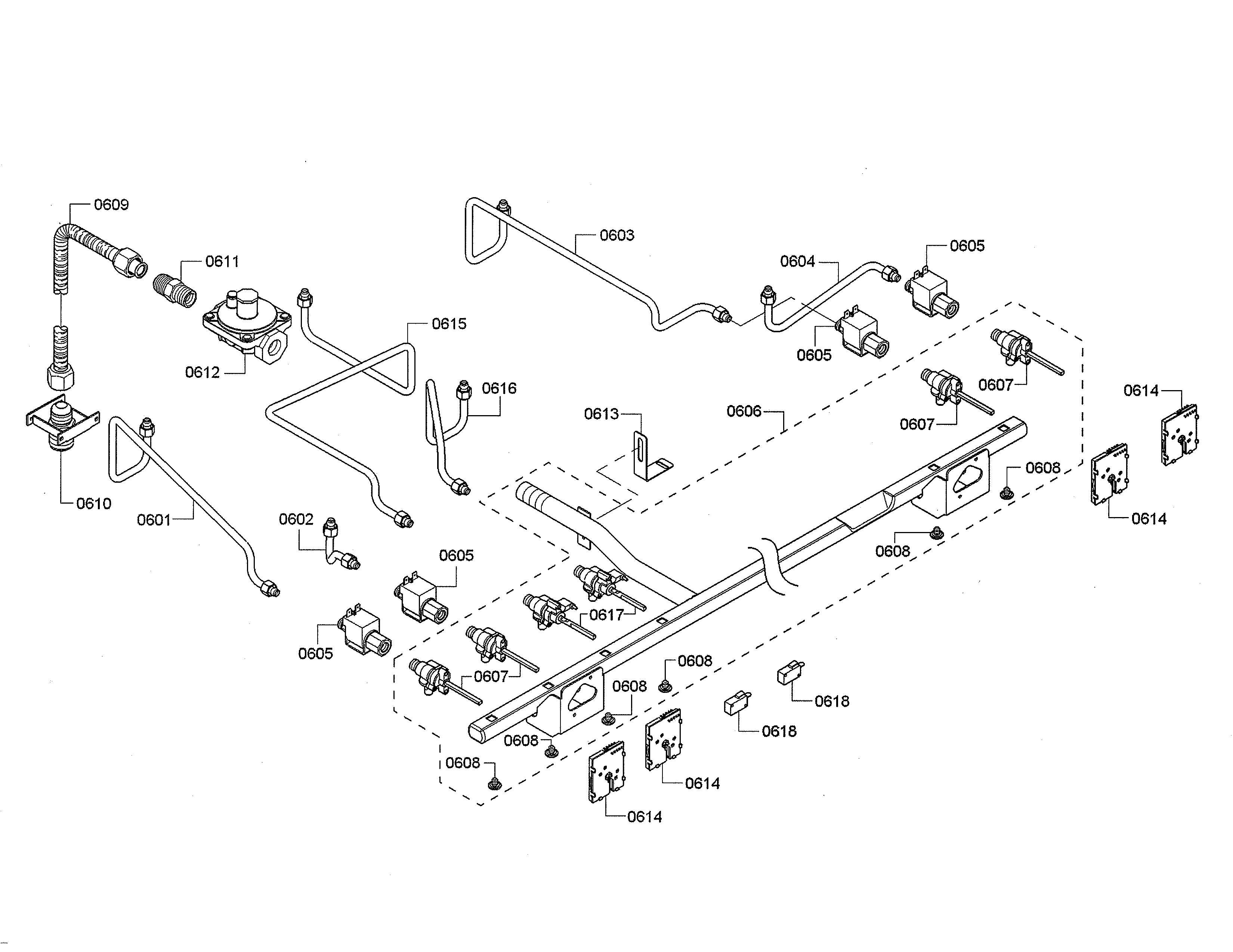 GAS TUBES/VALVES