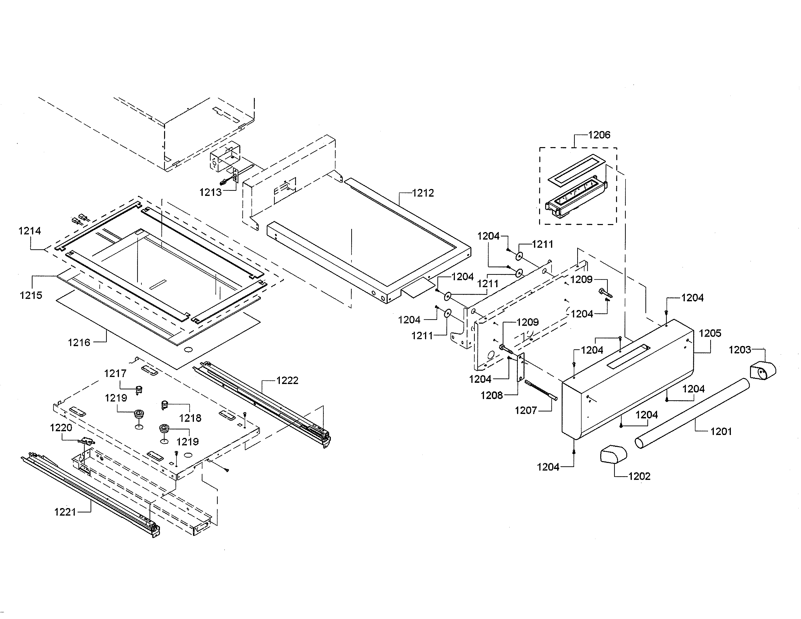 Facia panel/frame