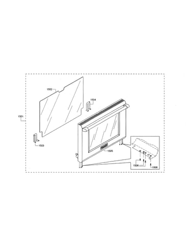 Door/glass panel