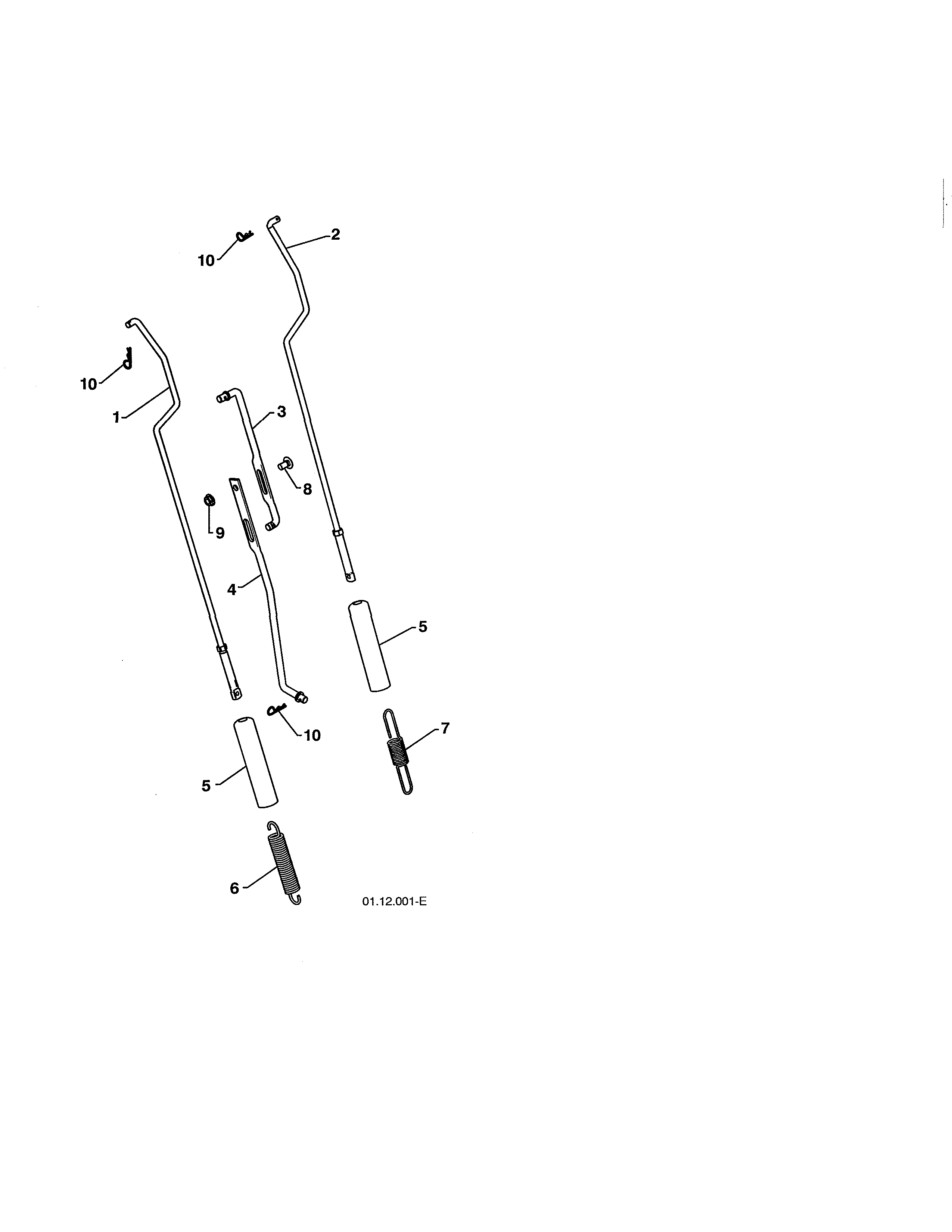 Impeller & traction rods