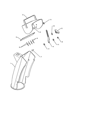 Chute & deflector weldments