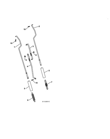 Impeller & traction rods