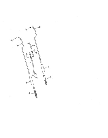 Impeller & traction rods