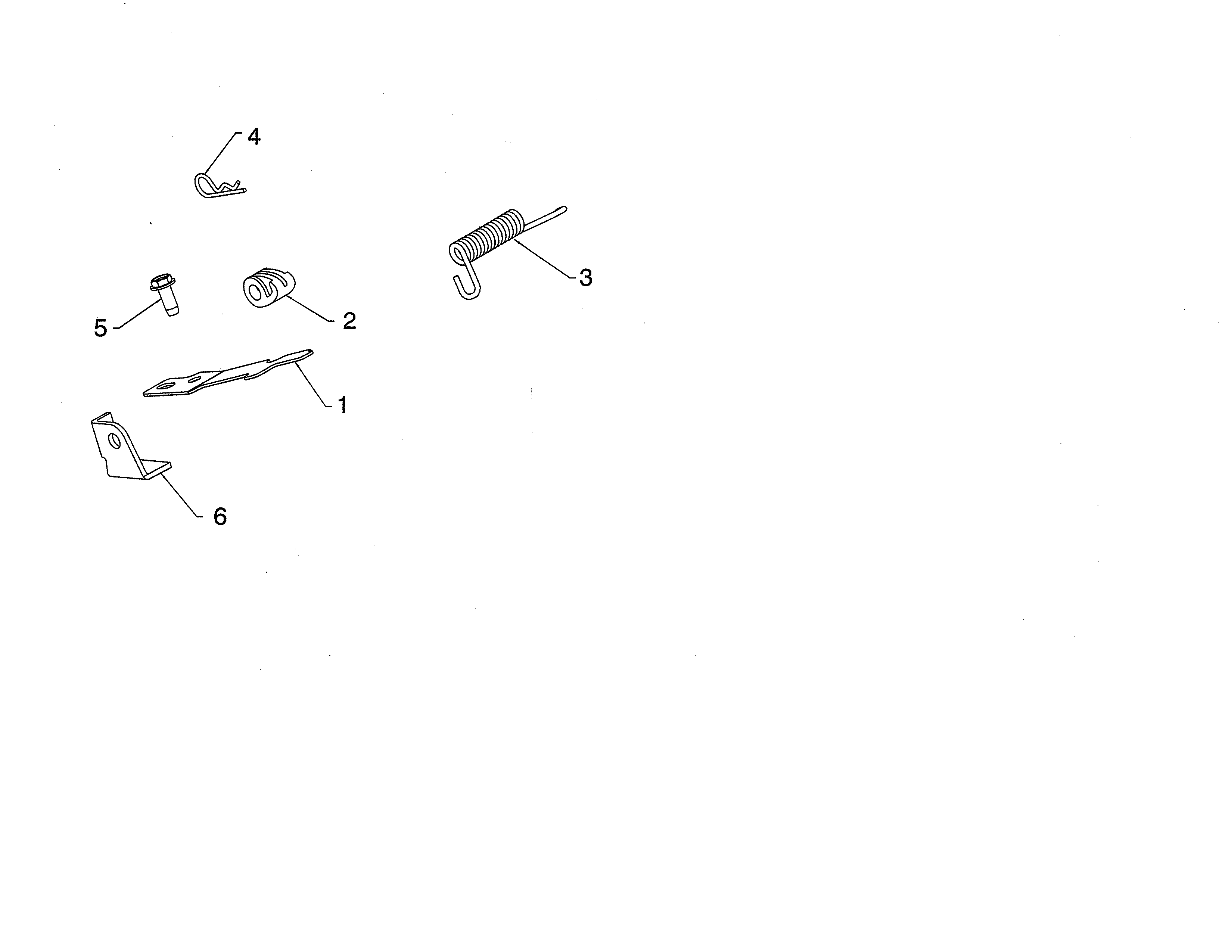 Interlock spring & cam