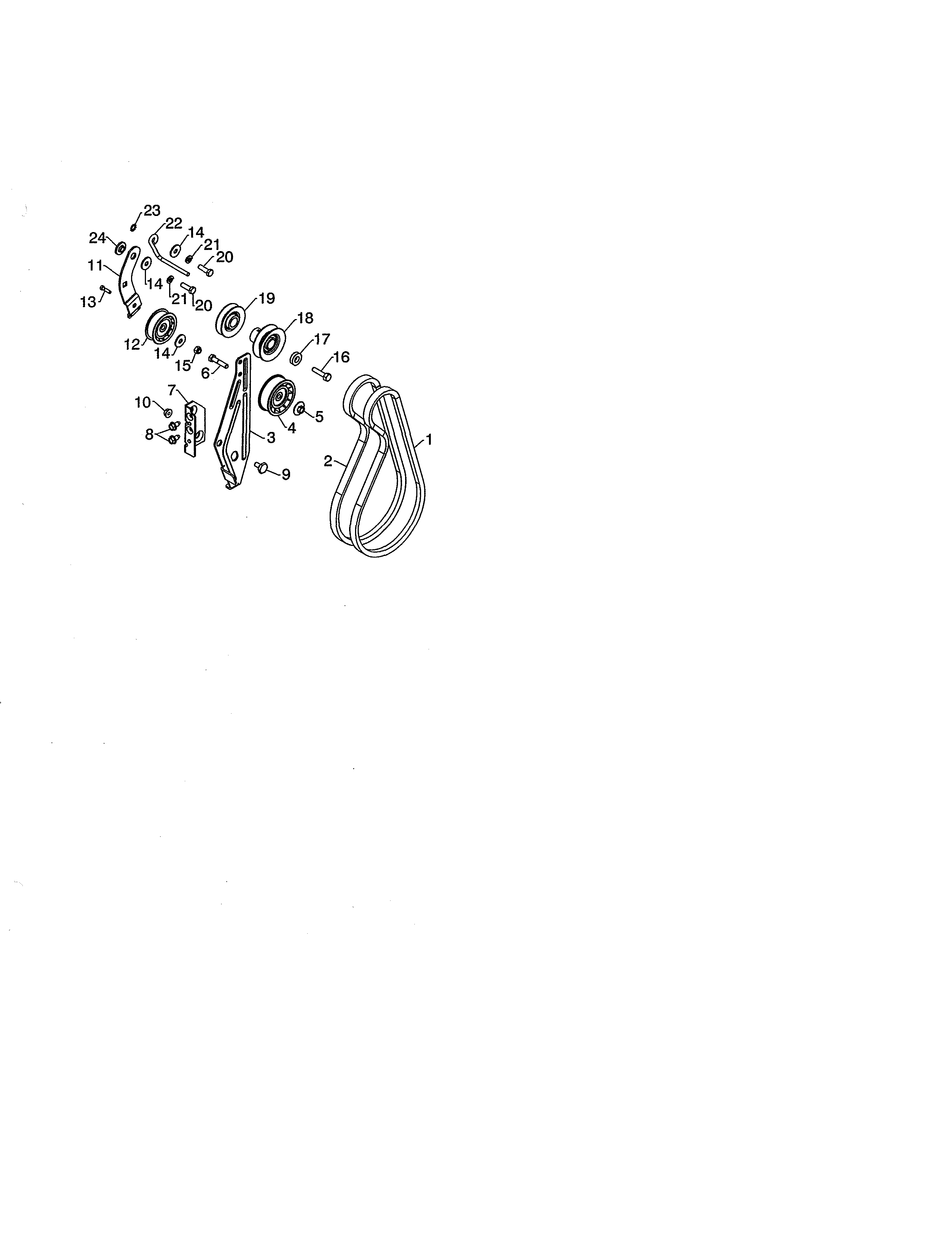 Impeller & traction belts