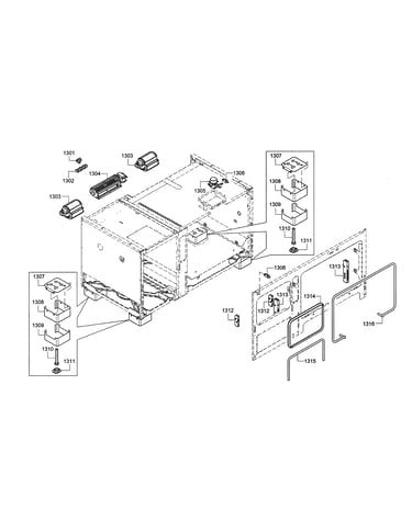 Blower fan/terminal block