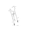 Poulan 96198004300 impeller & traction rods diagram