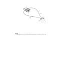 Poulan 96192003703 lever/cable rotator diagram