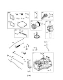 Cylinder/crankshaft/gasket set