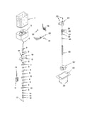 Motor & ice container