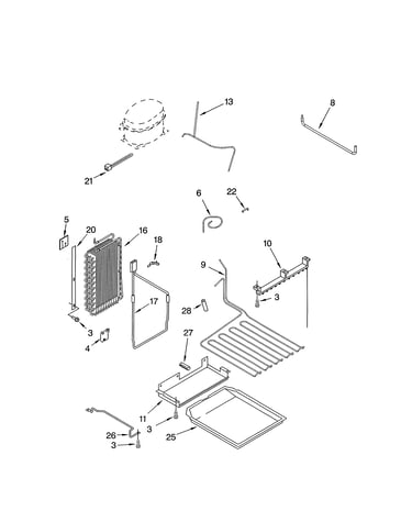 Lower unit & tube