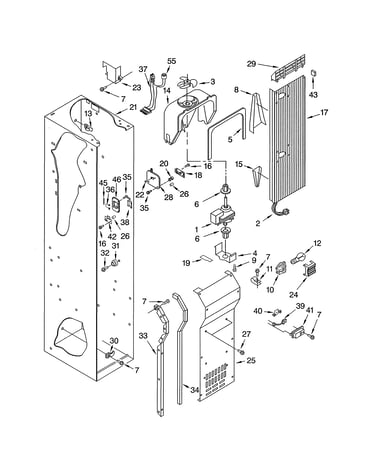 Freezer liner & air flow