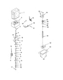 Motor & ice container
