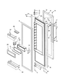 Refrigerator door