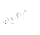 Poulan PR624ES-96198004302 auger bearing diagram