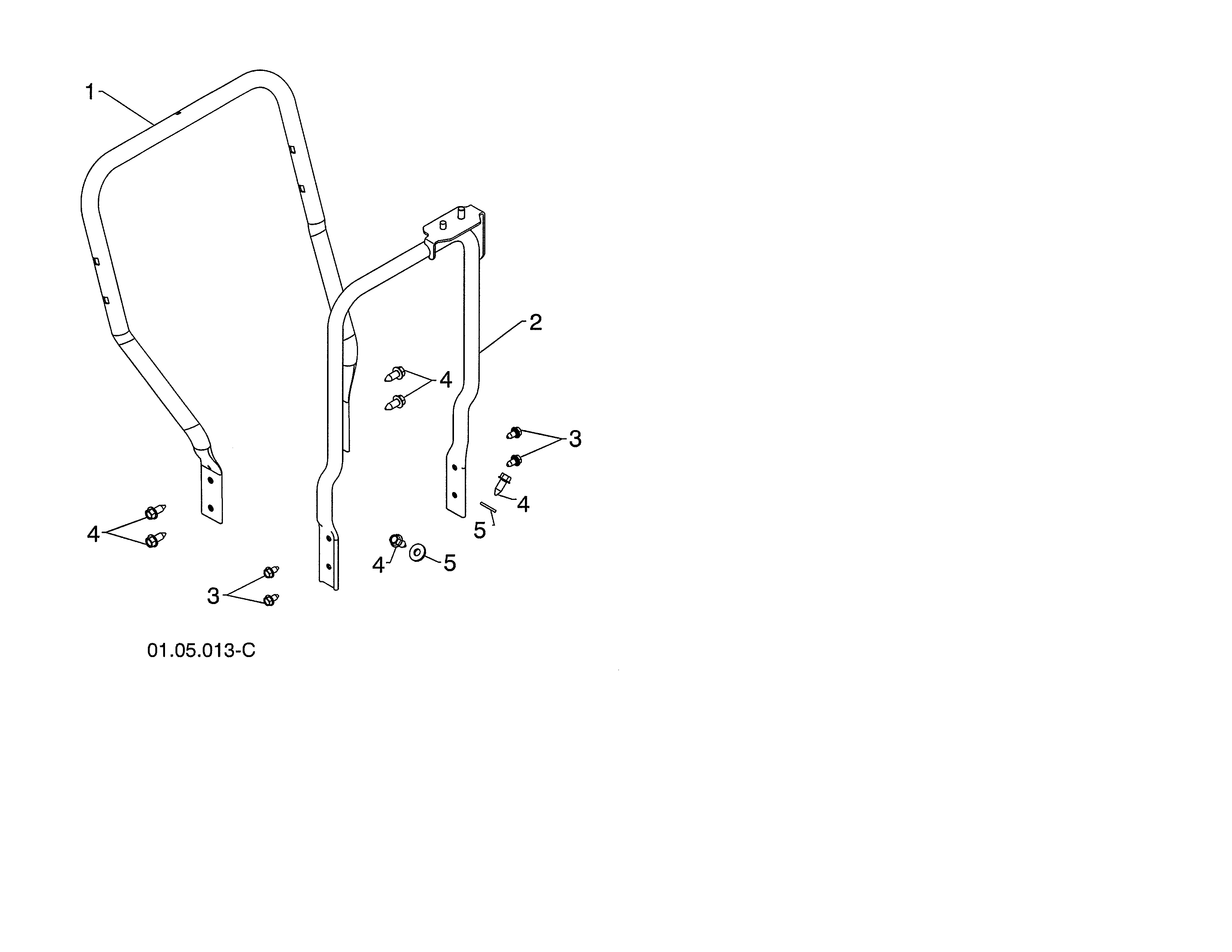 Lower handle