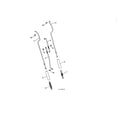 Poulan PR624ES-96198004302 impeller & traction rods diagram