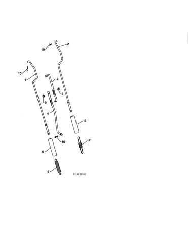 Impeller & traction rods