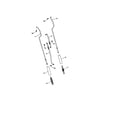 Poulan PR624ES-96198004600 impeller & traction rods diagram