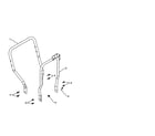 Poulan 96198004600 lower handle diagram