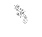 Poulan PR624ES-96198004600 impeller & traction belts diagram