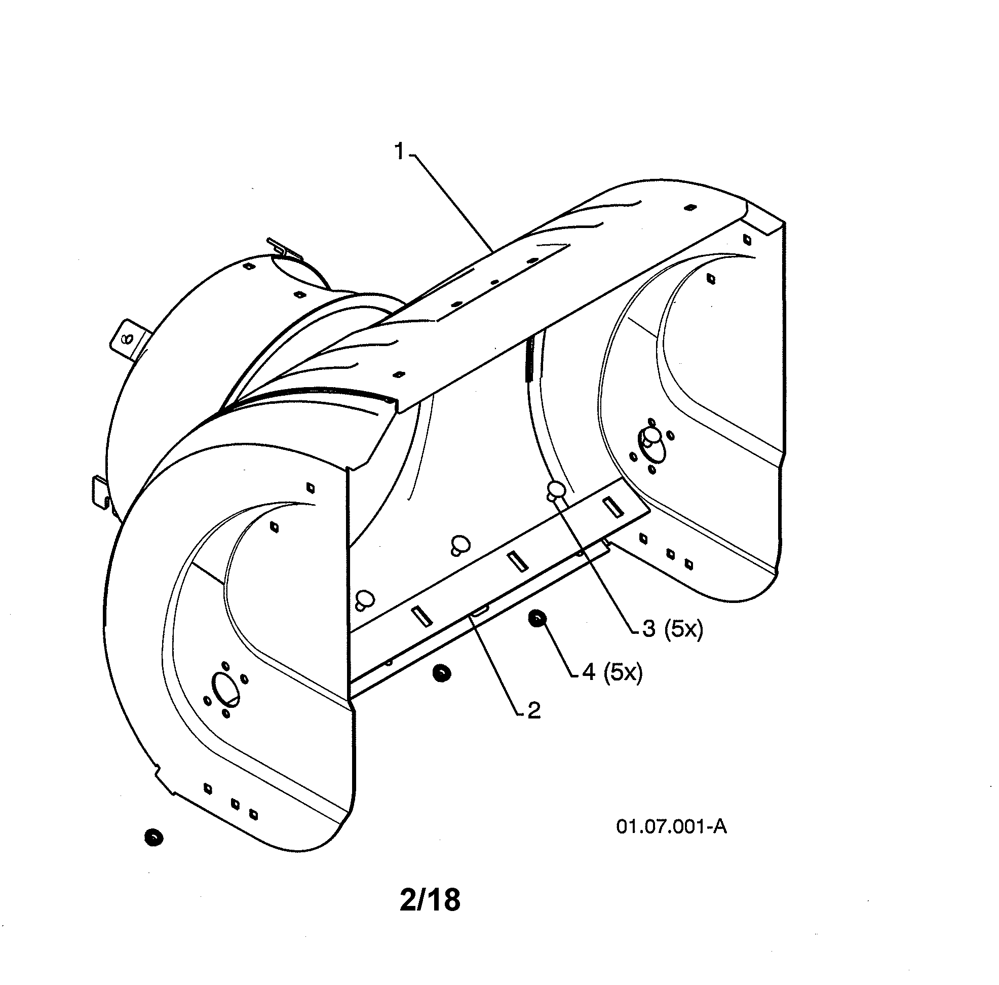 Auger housing