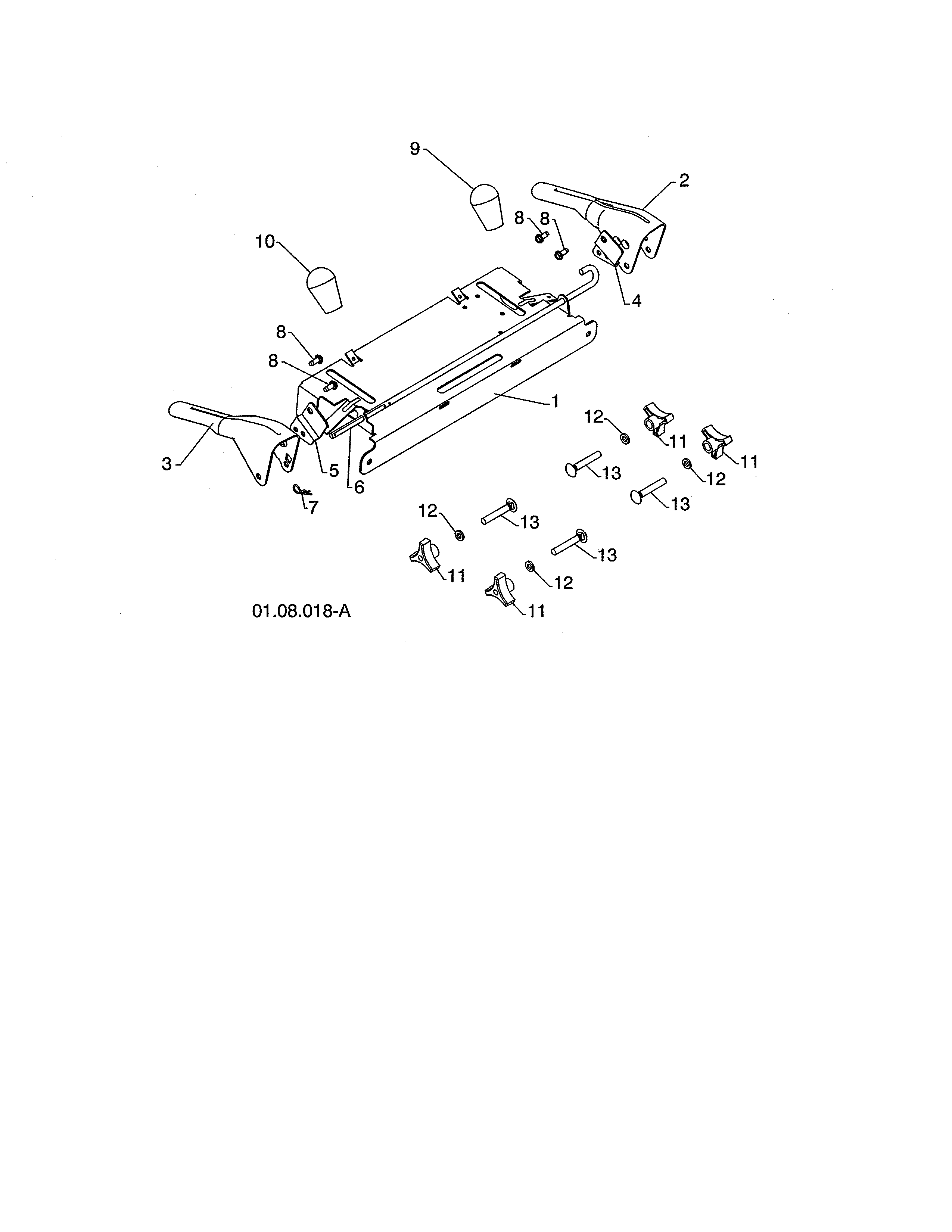 CONTROL PANEL & LEVERS