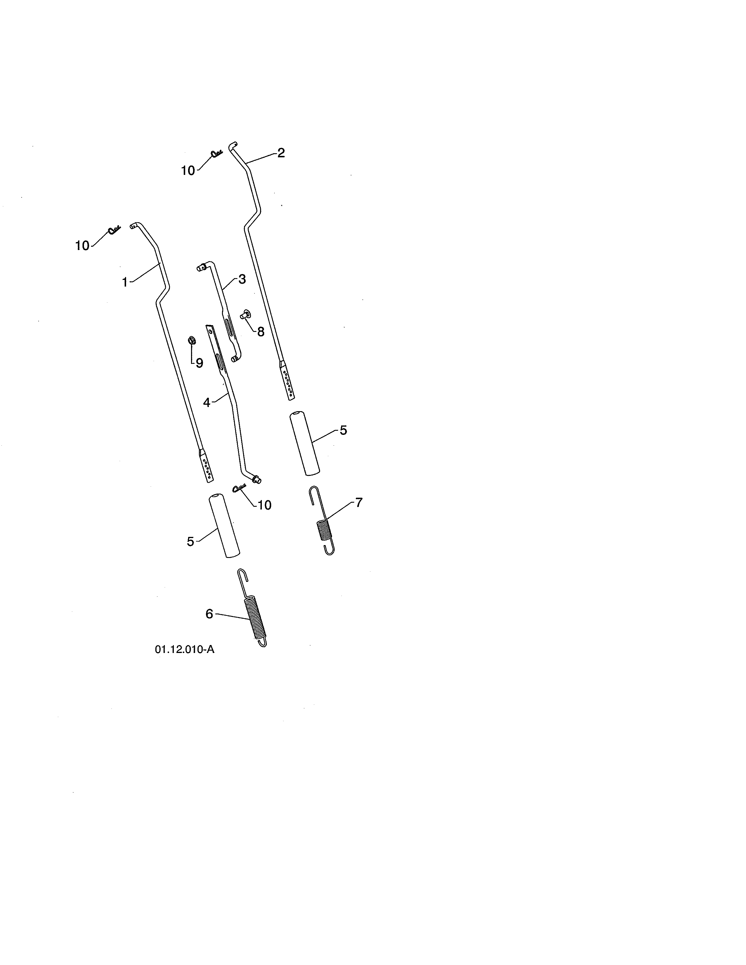 Impeller & traction rods
