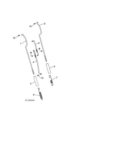 Impeller & traction rods