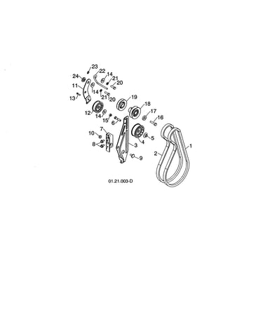 Impeller & traction belts