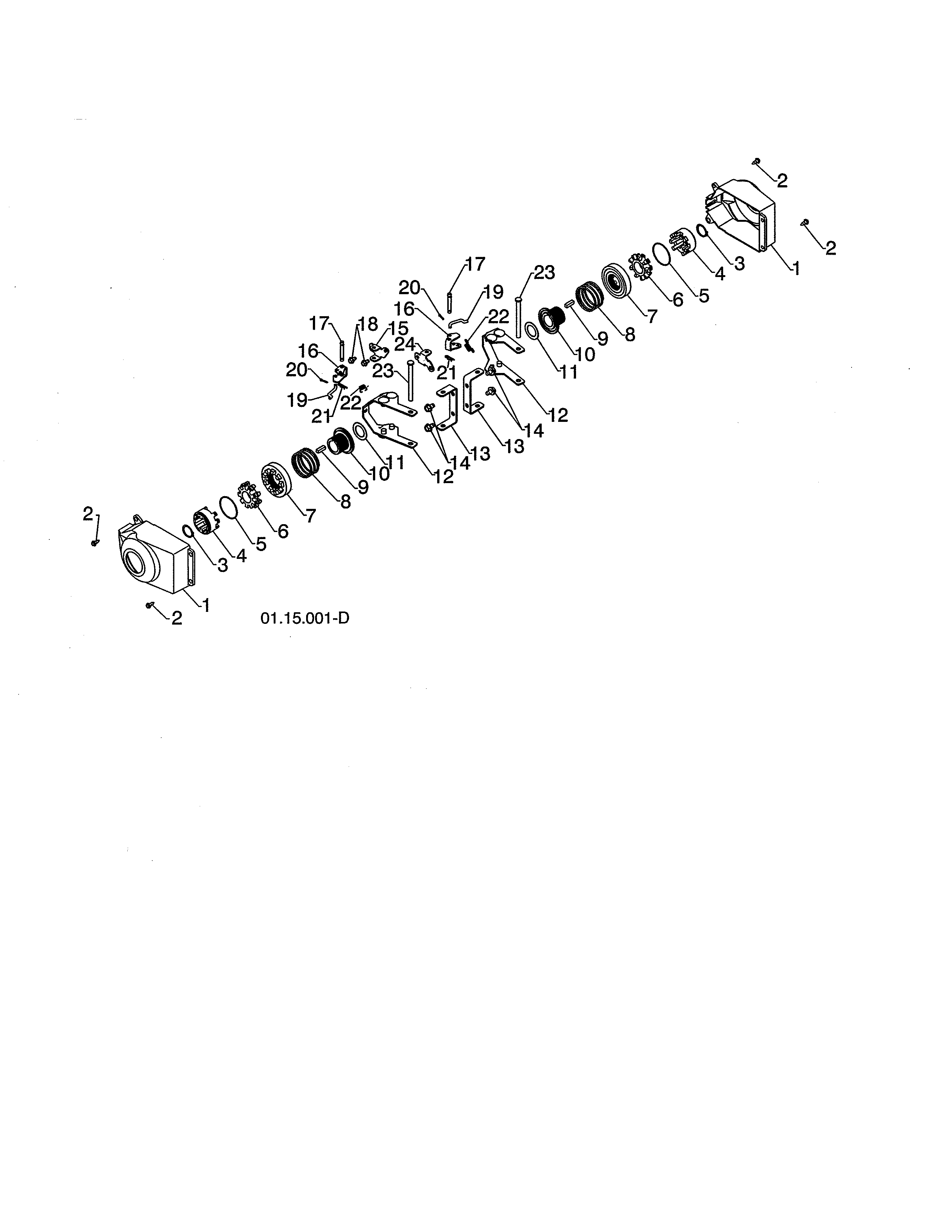 Steering yoke & bracket/cover
