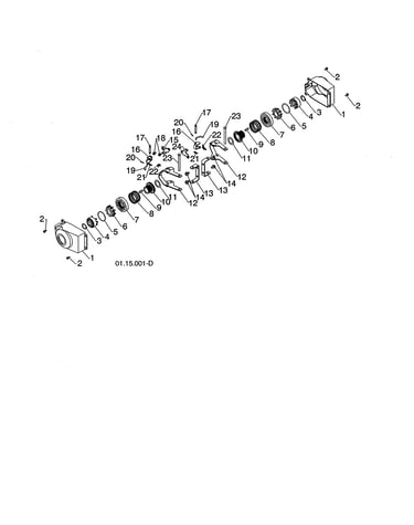 Steering yoke & bracket/cover