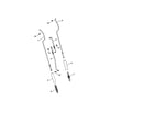 Poulan PR624ES-96198004602 impeller & traction rods diagram