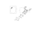 Samsung WF338AAB/XAA-00 housing drawer diagram