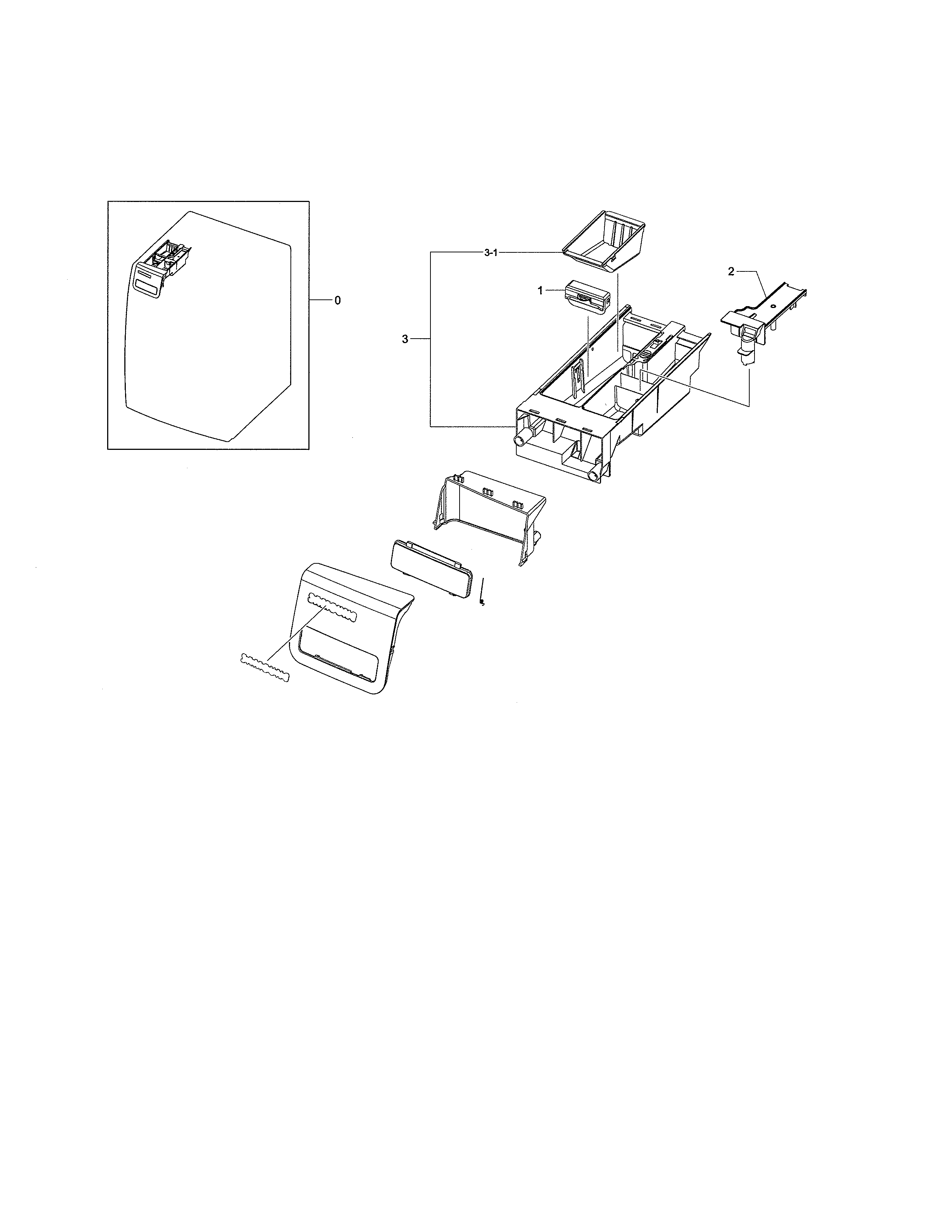 Housing drawer