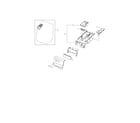 Samsung WF338AAB/XAA-01 drawer diagram