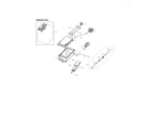 Samsung WF338AAB/XAA-01 housing drawer diagram
