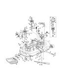 Deck mower/spindle pulley