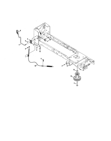 Pto handle & cable