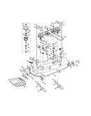 Mower deck/pulley spindle