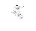 Craftsman 247270381 engine/muffler & shield diagram