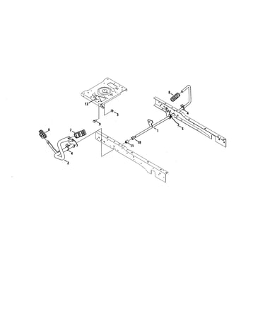 Brake, rev, fwd pedals