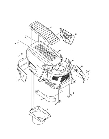 Hood/grill/plenum