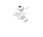 MTD 13BQA1ZT299 engine/muffler diagram