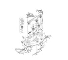 Craftsman 247270560 mower deck/pulley spindle diagram