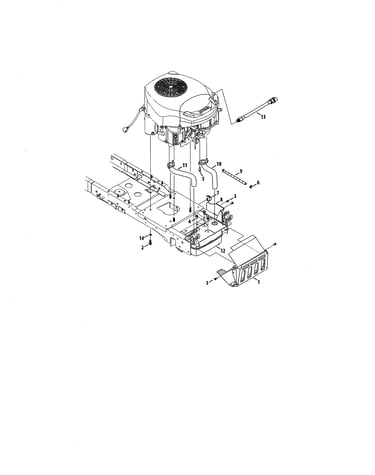 Engine/muffler