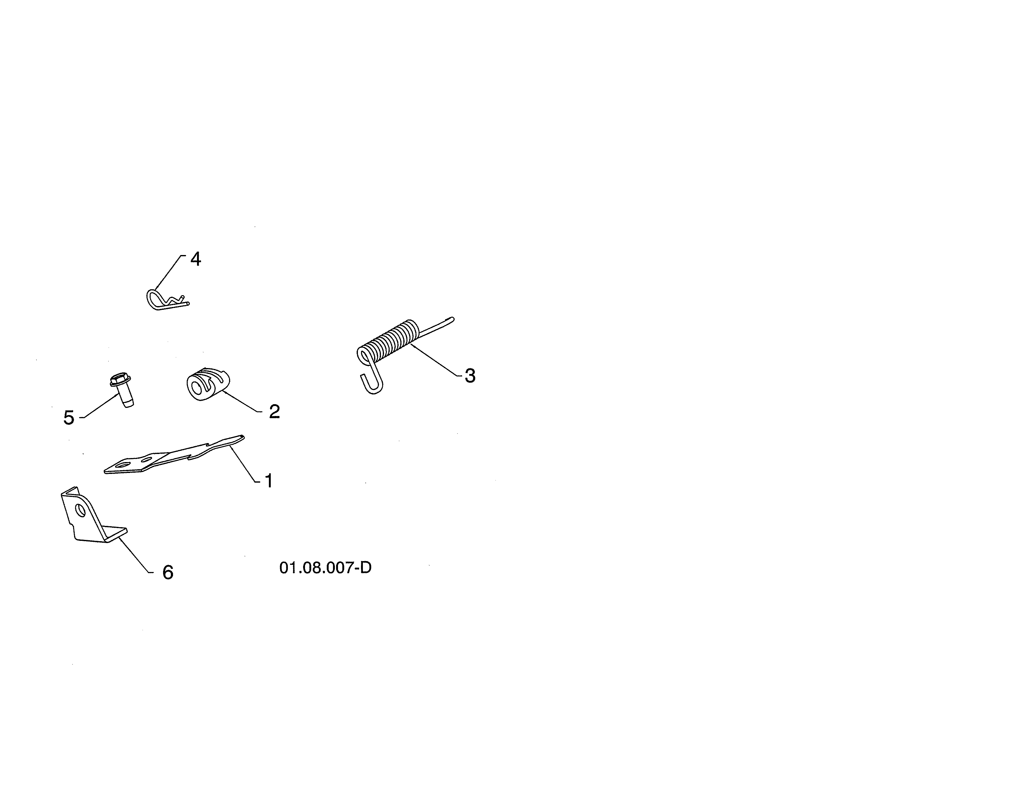 Interlock spring & cam